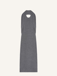 ROBE ÉPAULE DRAPÉE EN LAINE