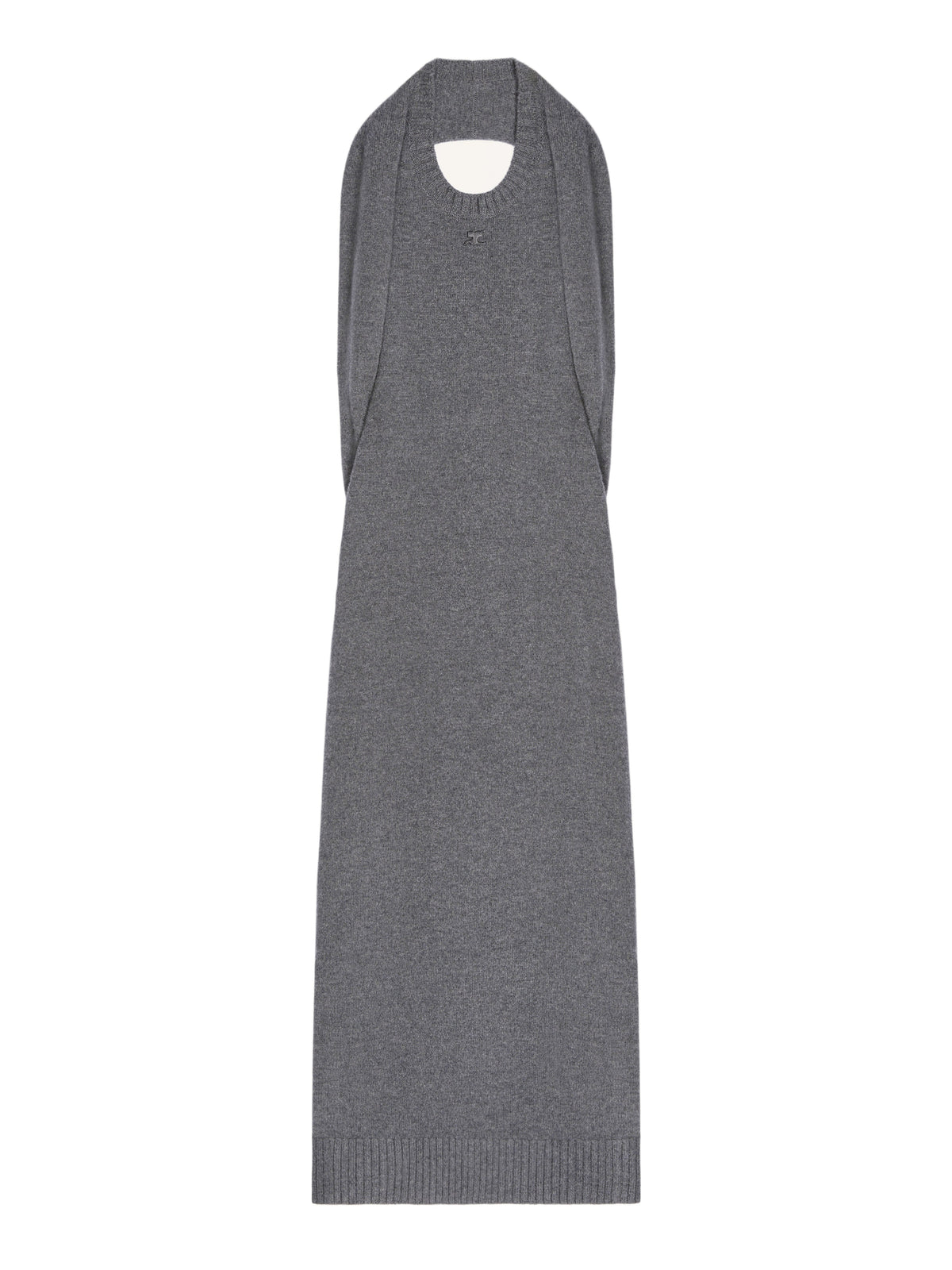 PRIX MARQUE : 160 / ROBE ÉPAULE DRAPÉE EN LAINE