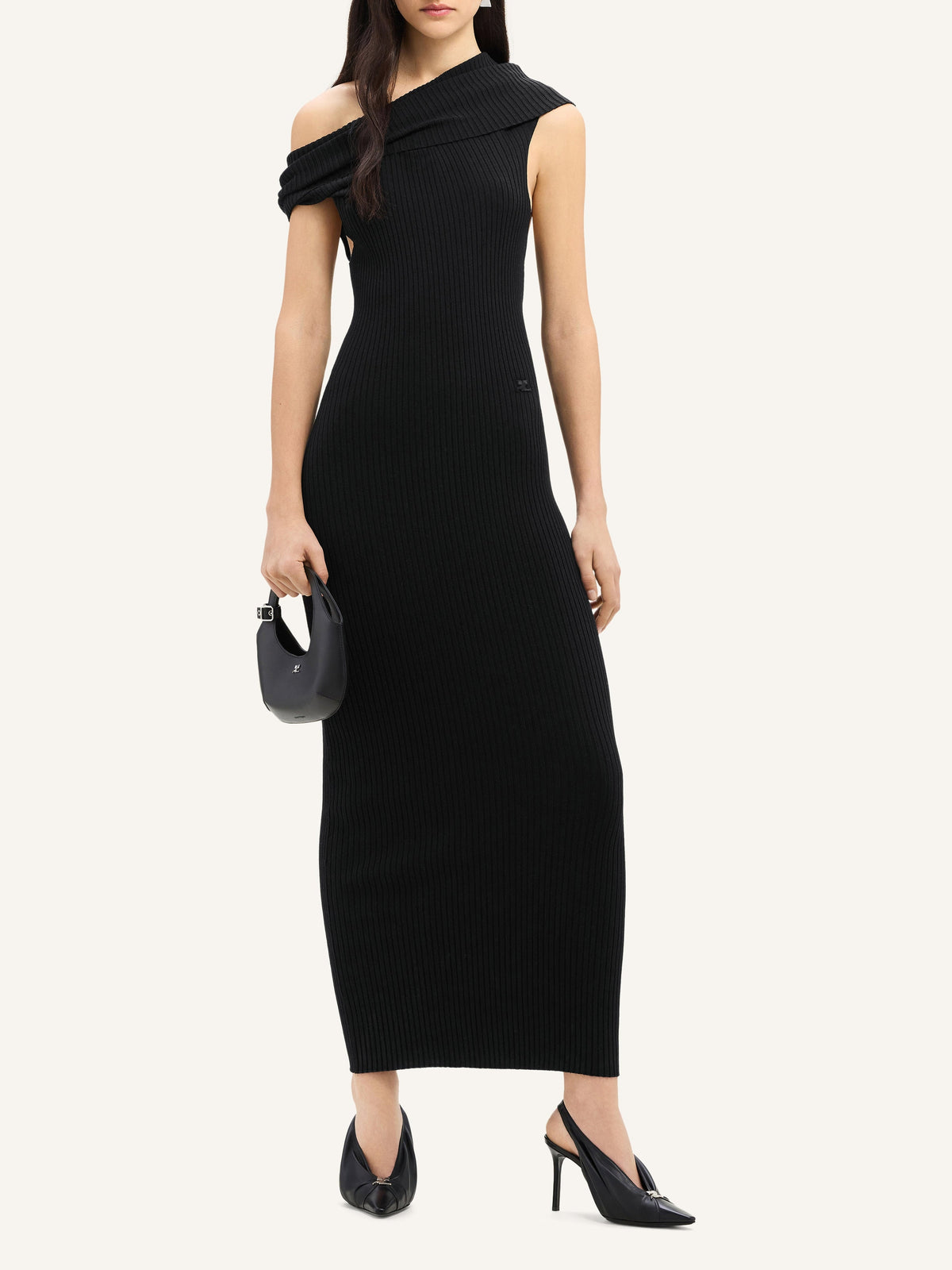 ROBE LONGUE TWIST EN MAILLE