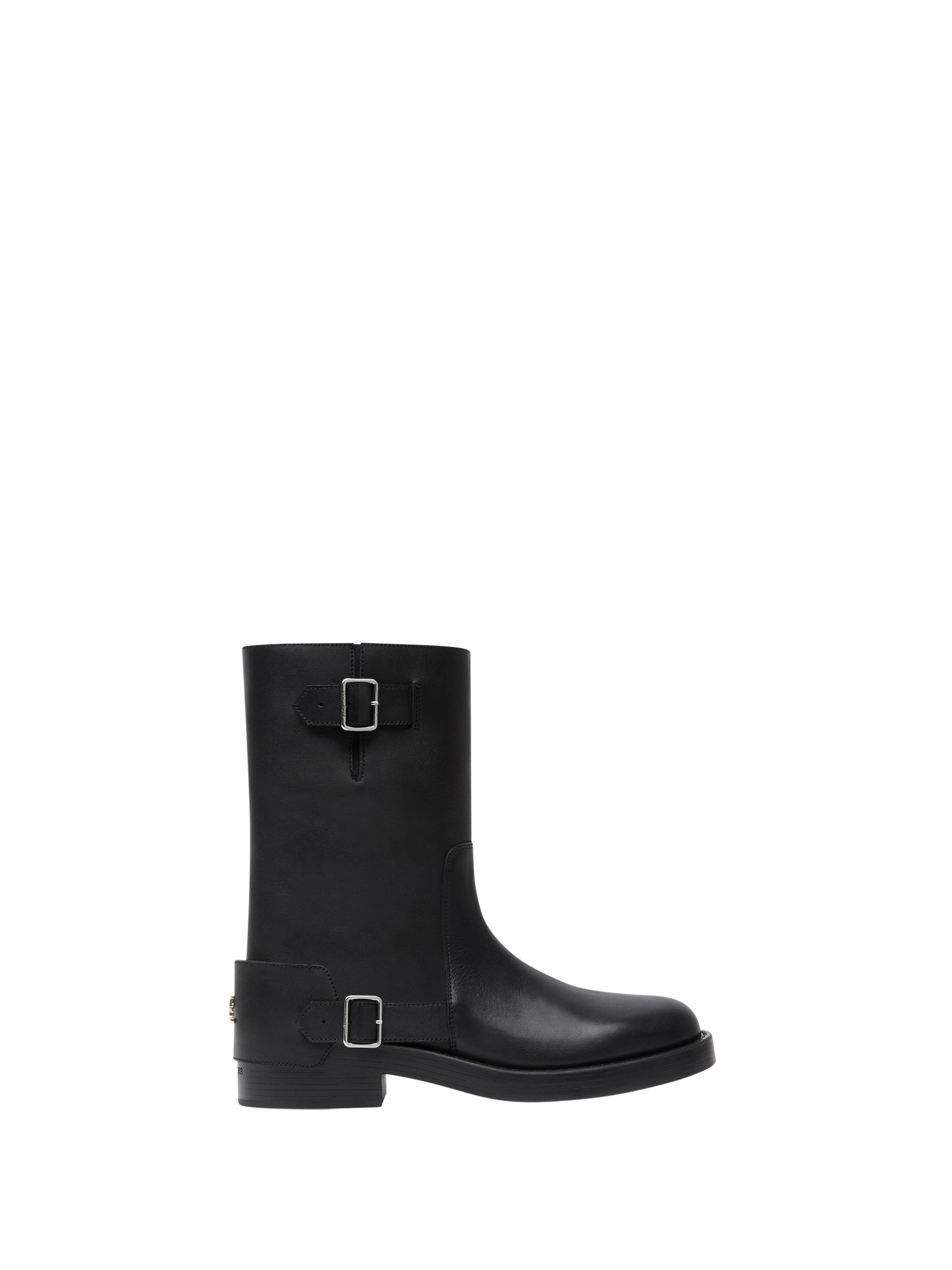 PREMIUM 20pcs NEW / BOTTES EN CUIR HARNAIS AMERICANA - Black