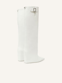 PREMIUM 9pcs NEW / BOTTES COMPENSÉES ASTRO EN CUIR - Heritage white