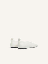 PREMIUM 20pcs NEW / MOCASSIN MINIMAL EN CUIR - Heritage white