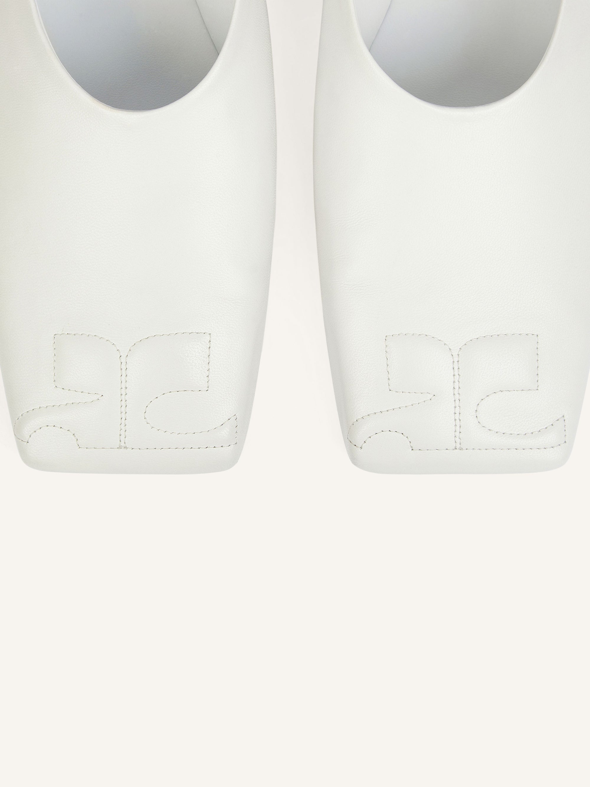 PREMIUM 20pcs NEW / MOCASSIN MINIMAL EN CUIR - Heritage white