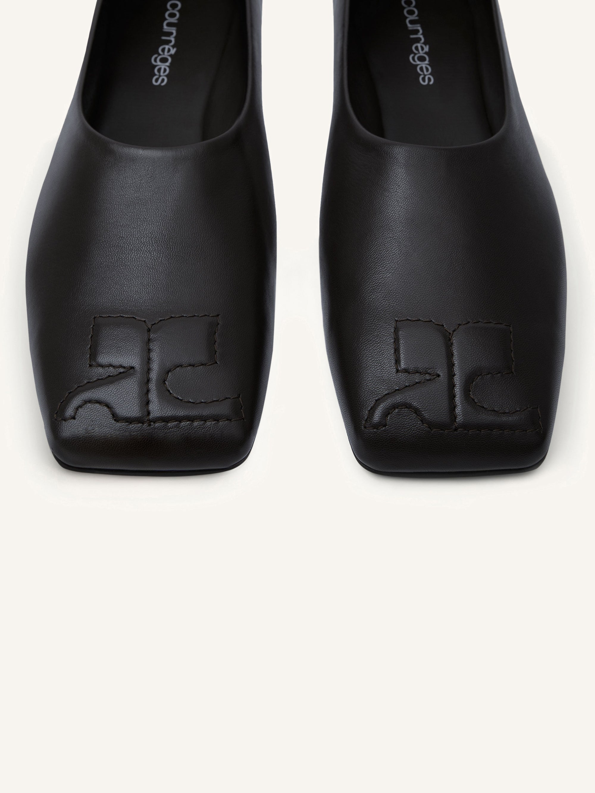 PREMIUM 30pcs NEW / MOCASSIN MINIMAL EN CUIR - Black