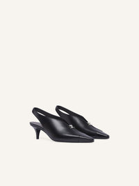 PREMIUM 63pcs NEW / ESCARPINS EN CUIR - Black
