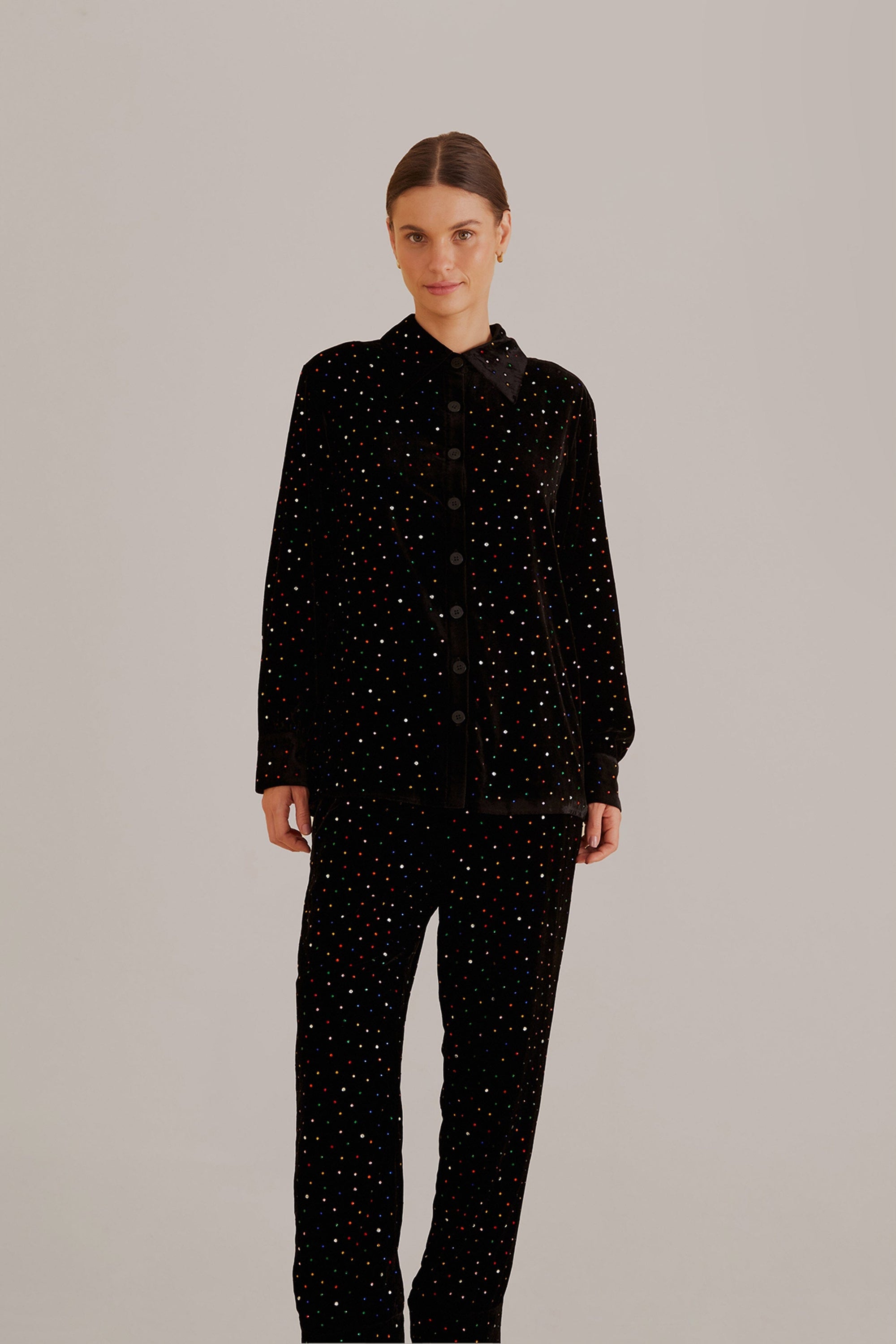 NEW_Black Pantalons - Black