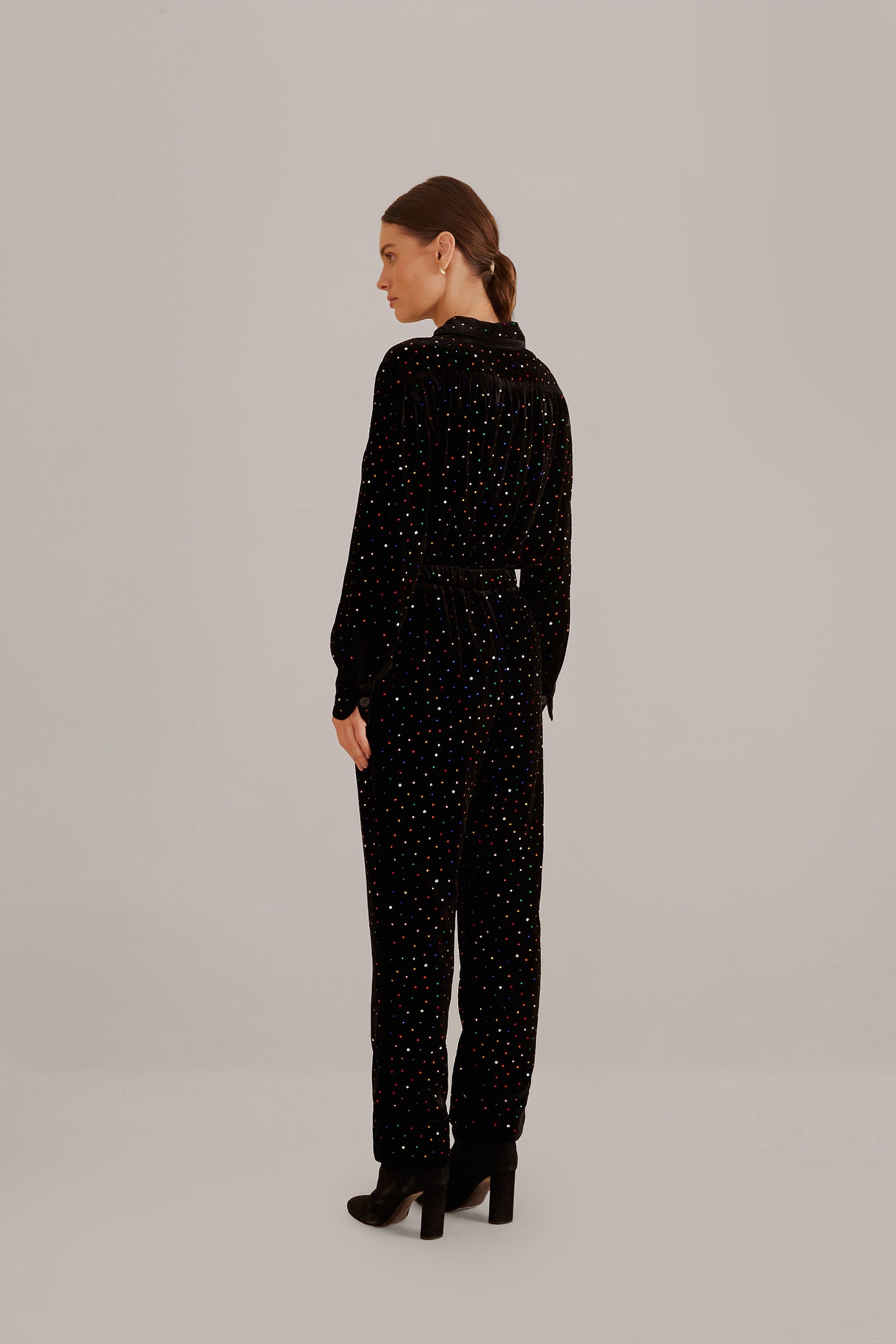 NEW_Black Pantalons - Black