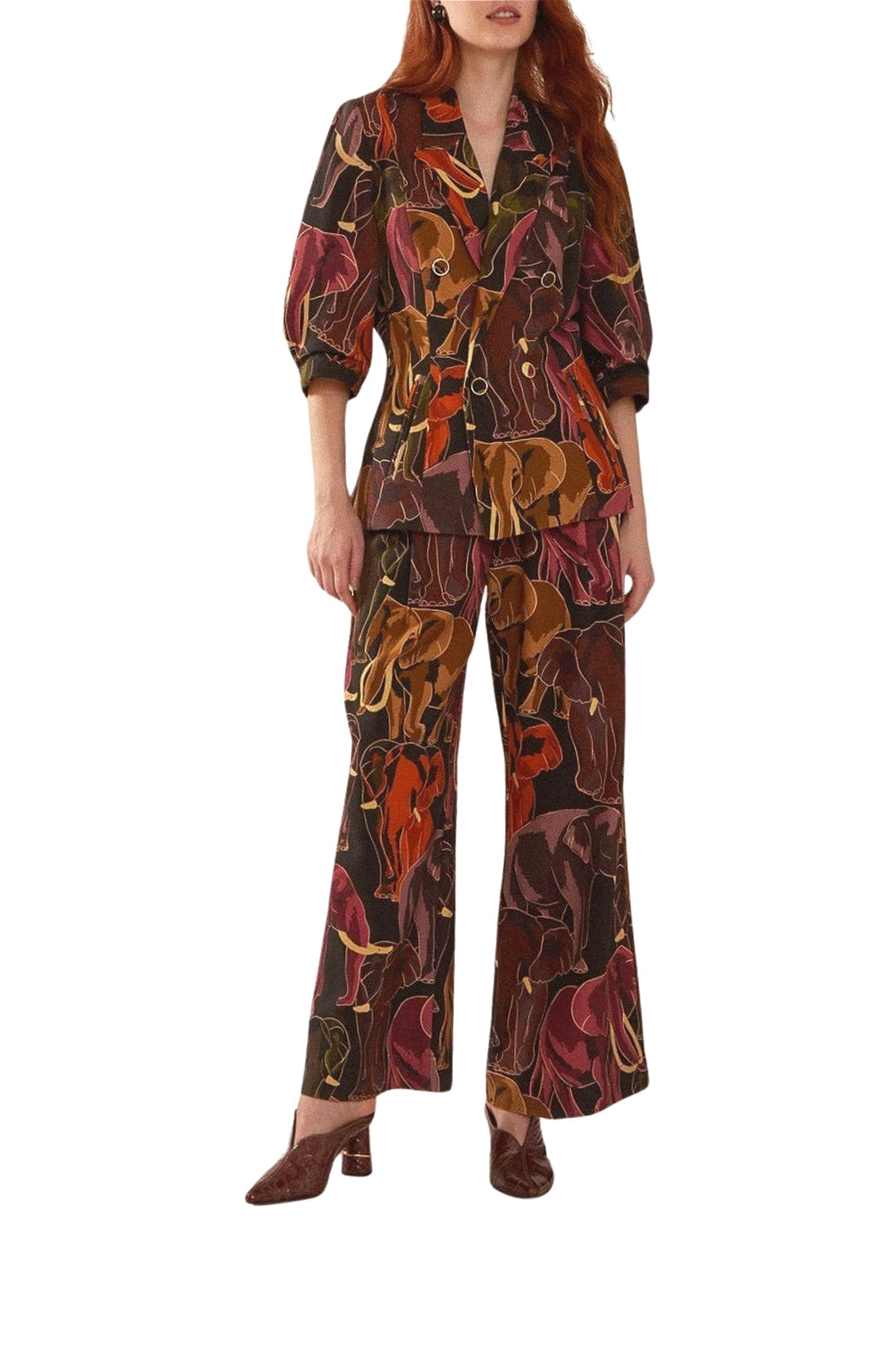 DJV_Elephants Brown Pantalons - Elephants Brown
