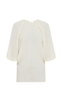 Ivory / Top Nula en soie - Ivory