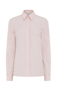 Pale Blush / Chemise Cruz à col en pointe - Pale Blush