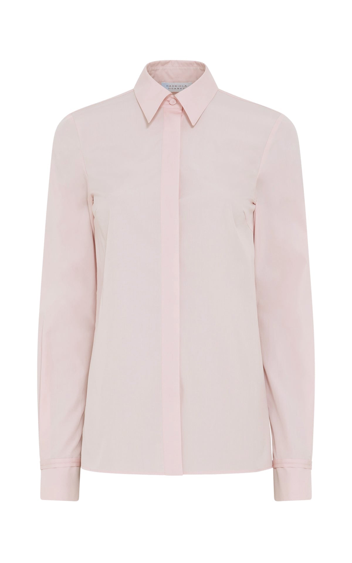 Pale Blush / Chemise Cruz à col en pointe - Pale Blush