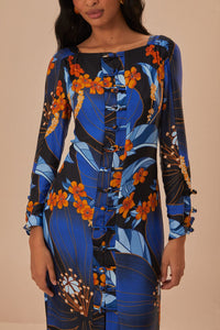 DJV_Pietra Floral Black Robes longues - Pietra Floral Black