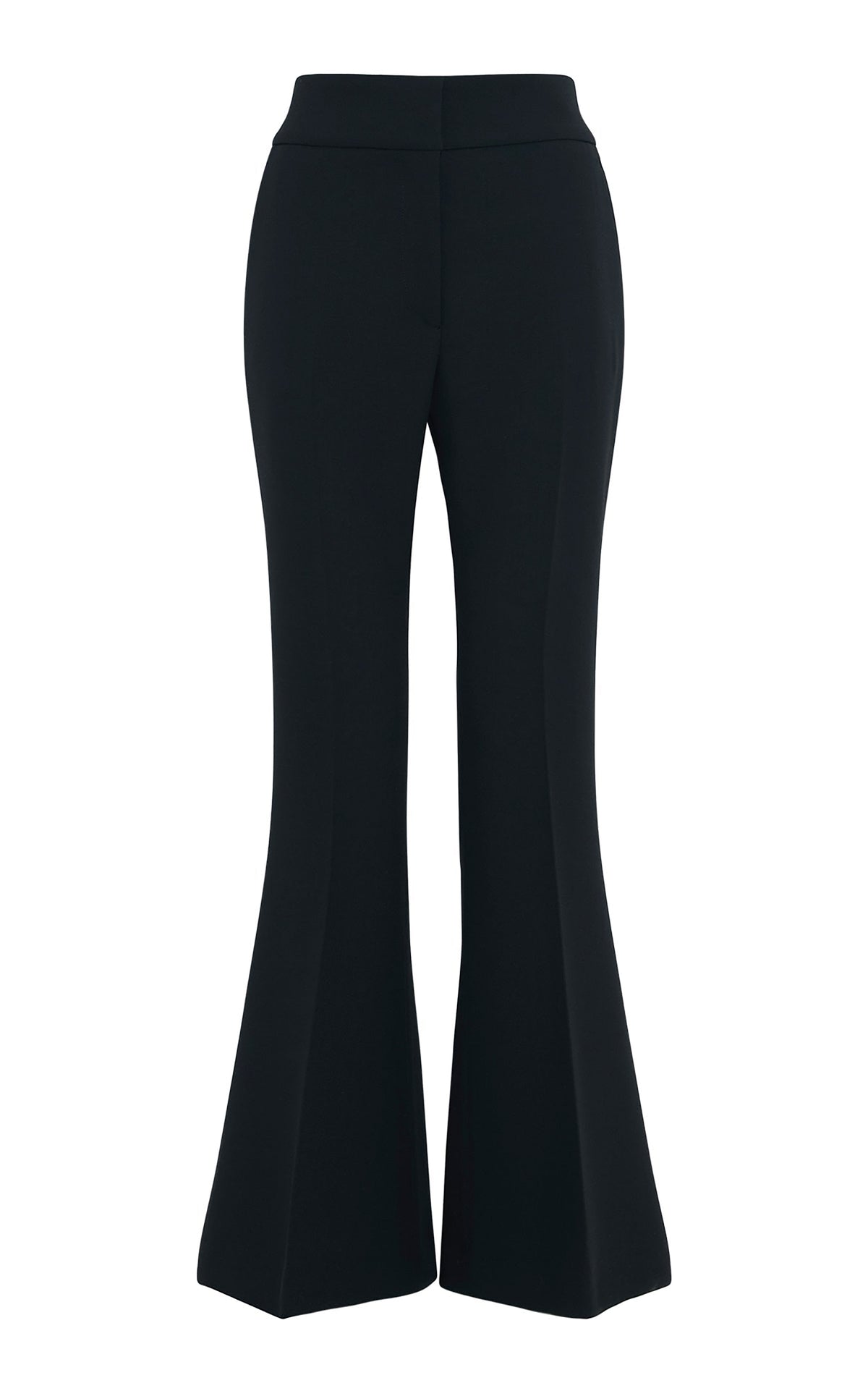 Marsh Pant en noir double face crêpe