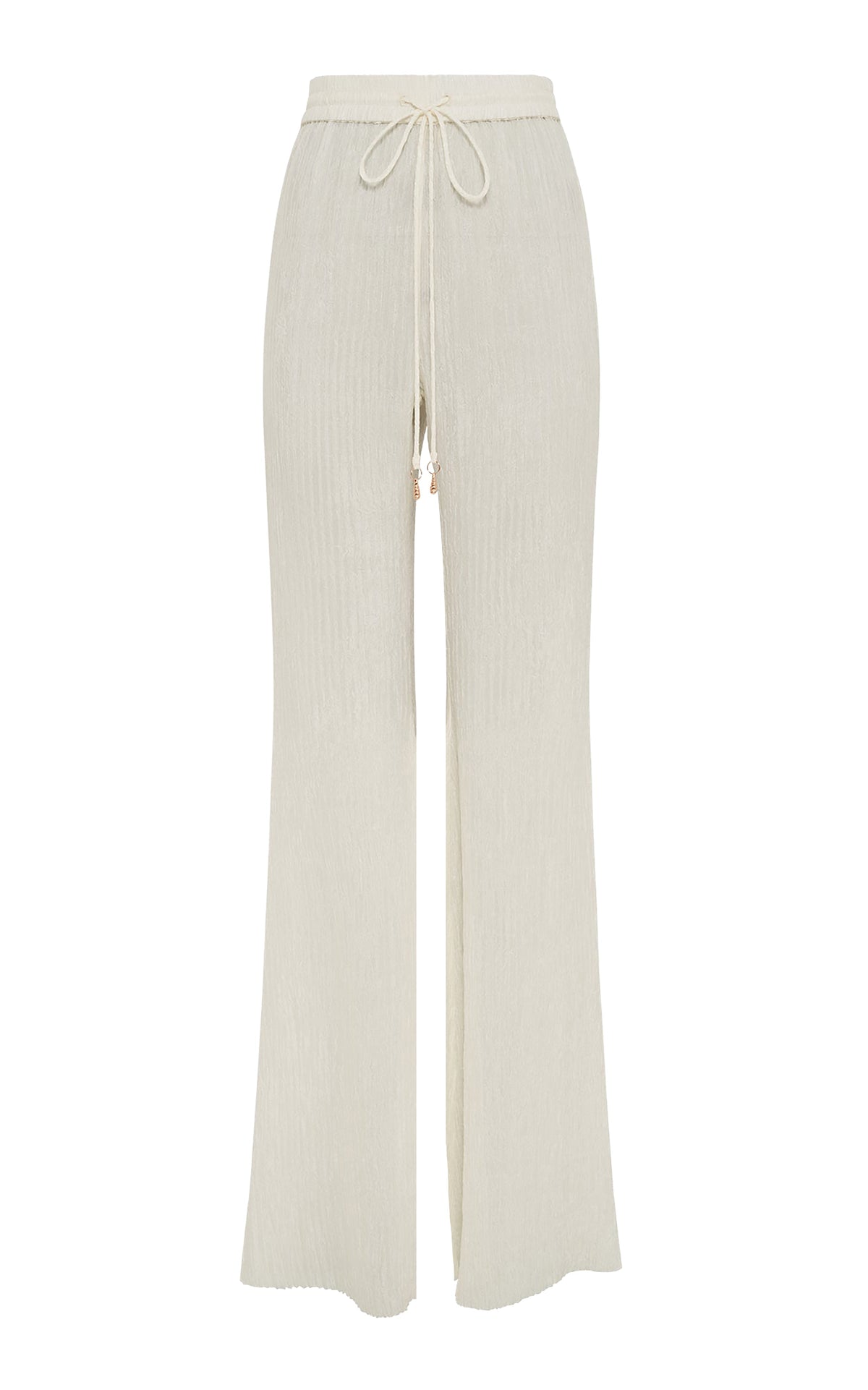 Ivory / Pantalon Claude en soie - Ivory