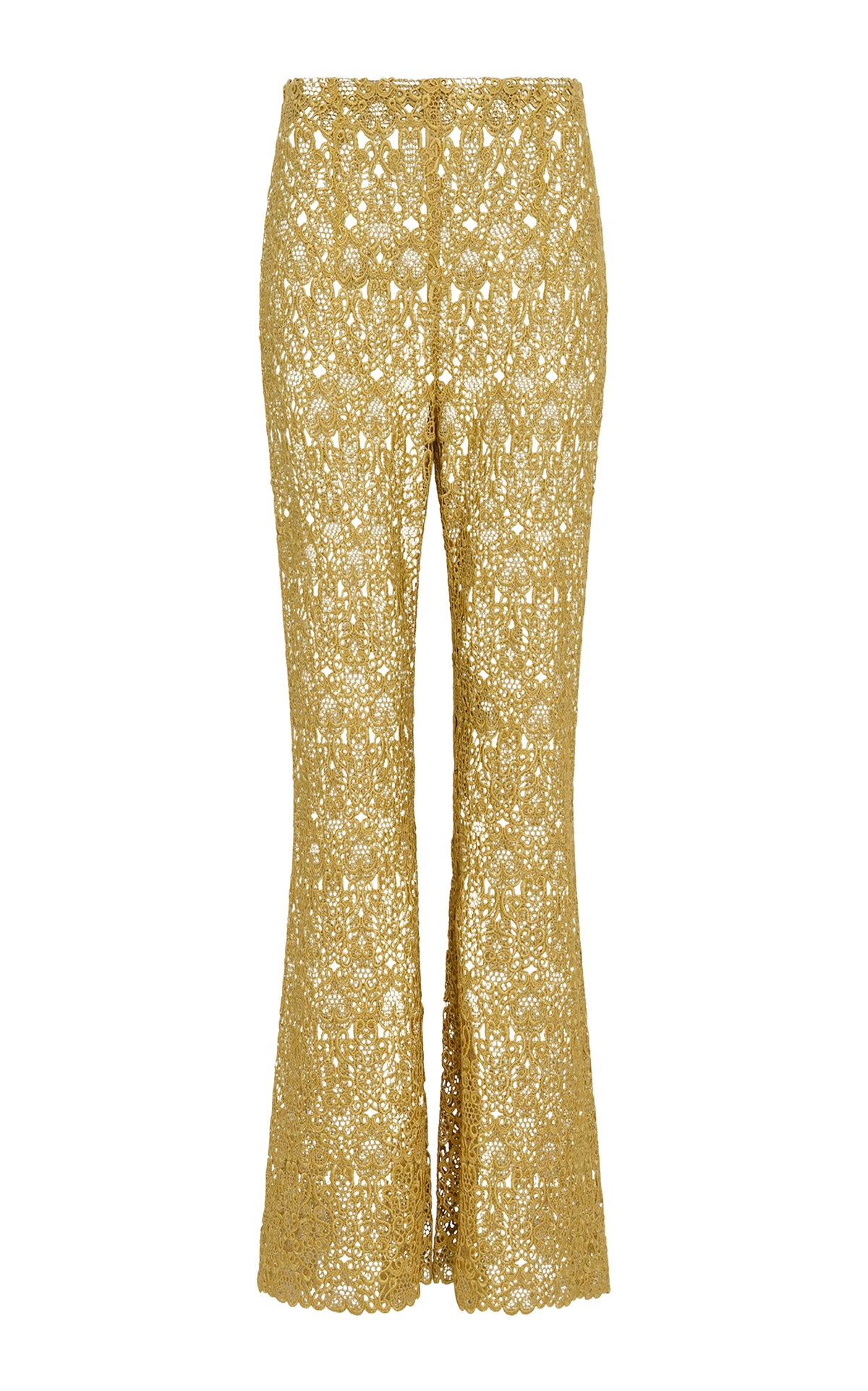 Gold / Pantalon Phoenix en soie - Gold