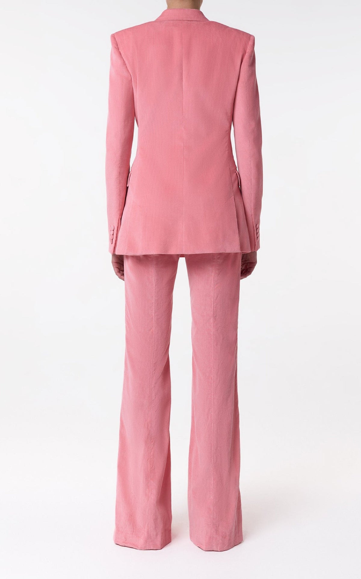 Ianthe Pant en rose sea island velours côtelé