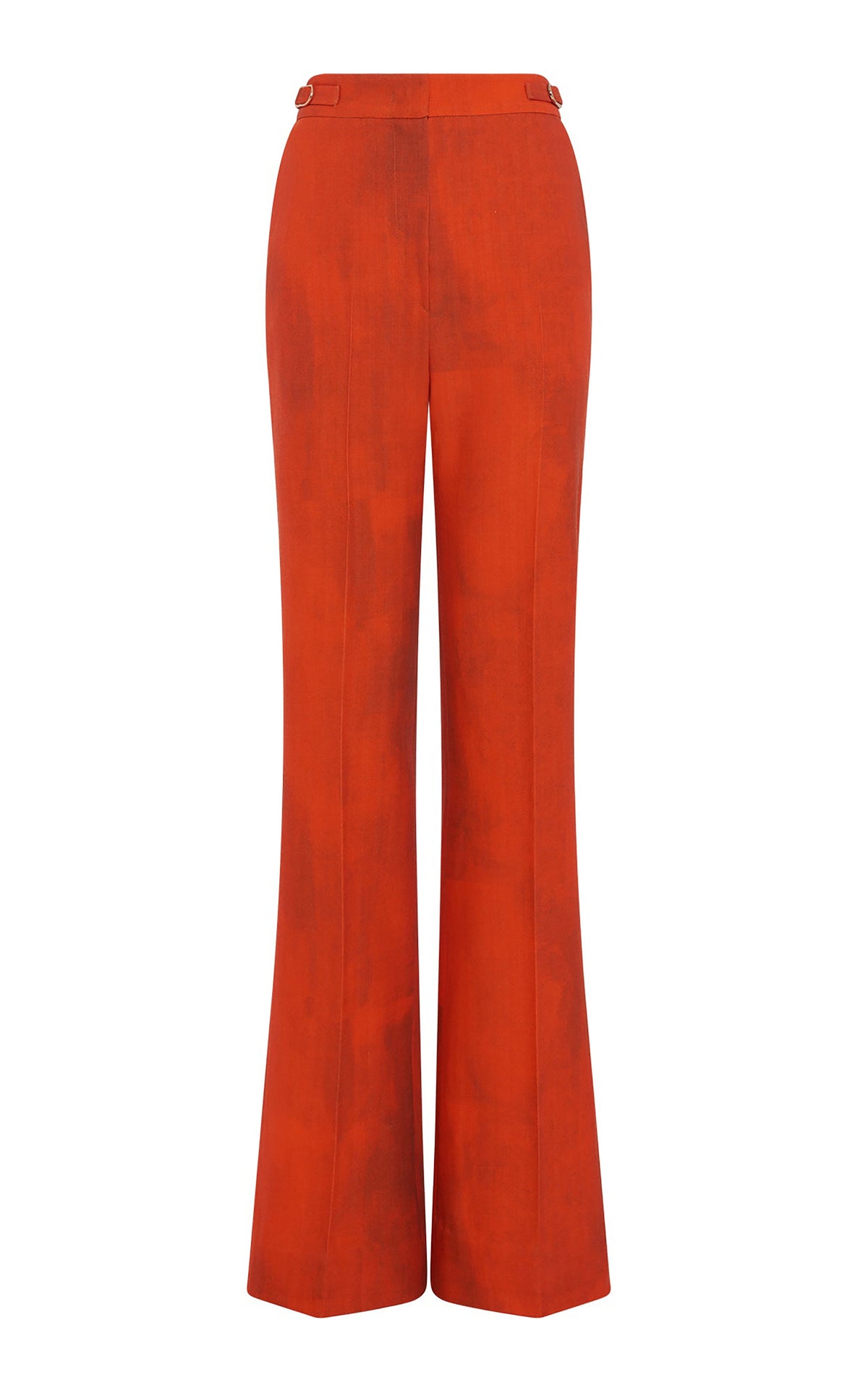 Vesta Pant en épice barre laine drap de costume