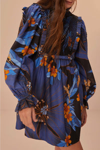 Pietra Floral Black Robe courte - Pietra Floral Black