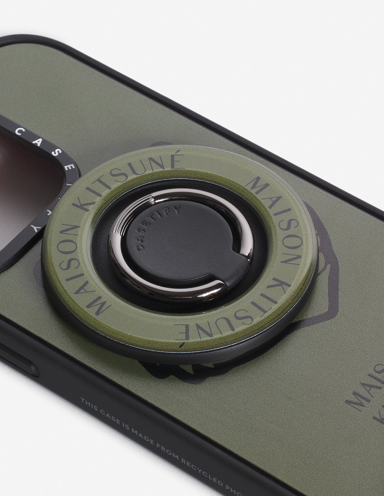 Bague de téléphone Maison Kitsuné x Casetify - Green Tea
