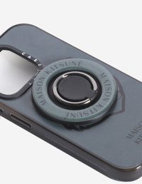 Bague de téléphone Maison Kitsuné x Casetify - Iris Black