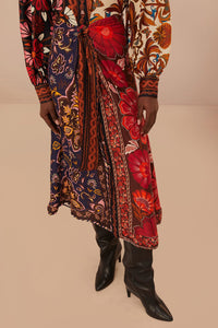DJV_Miranda Mix Multicolor Robes midi - Miranda Mix Multicolor