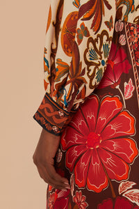 DJV_Miranda Mix Multicolor Robes midi - Miranda Mix Multicolor