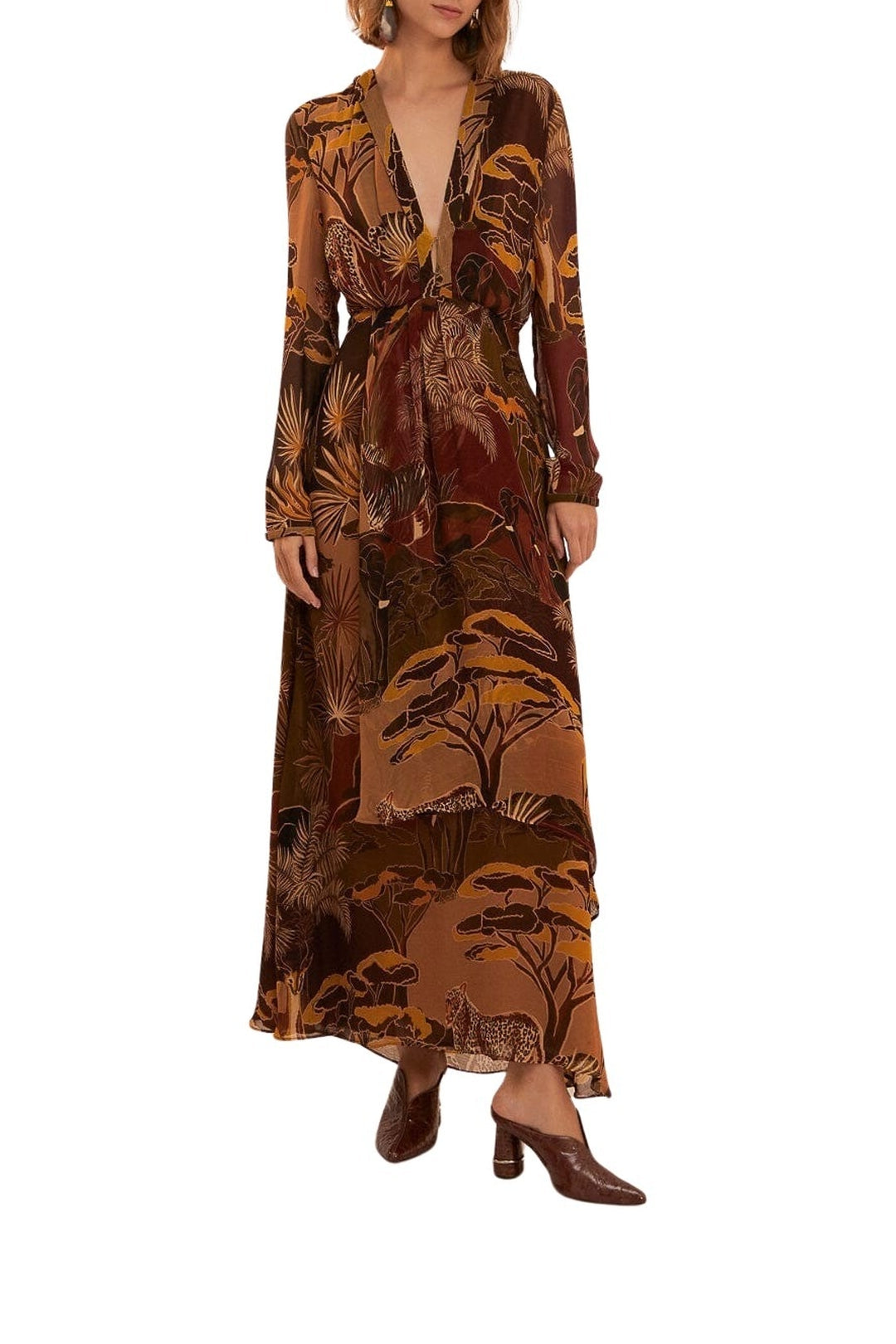 Savana Dream maxi dress - Brown