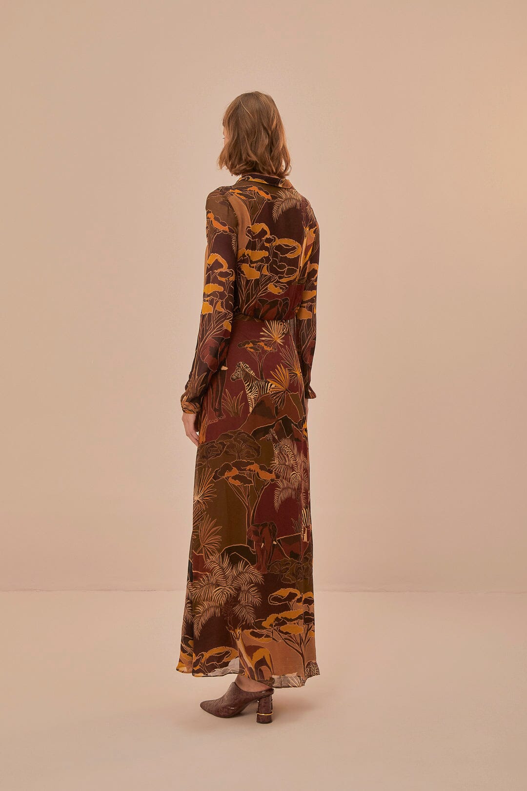 Savana Dream maxi dress - Brown