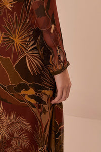Savana Dream maxi dress - Brown