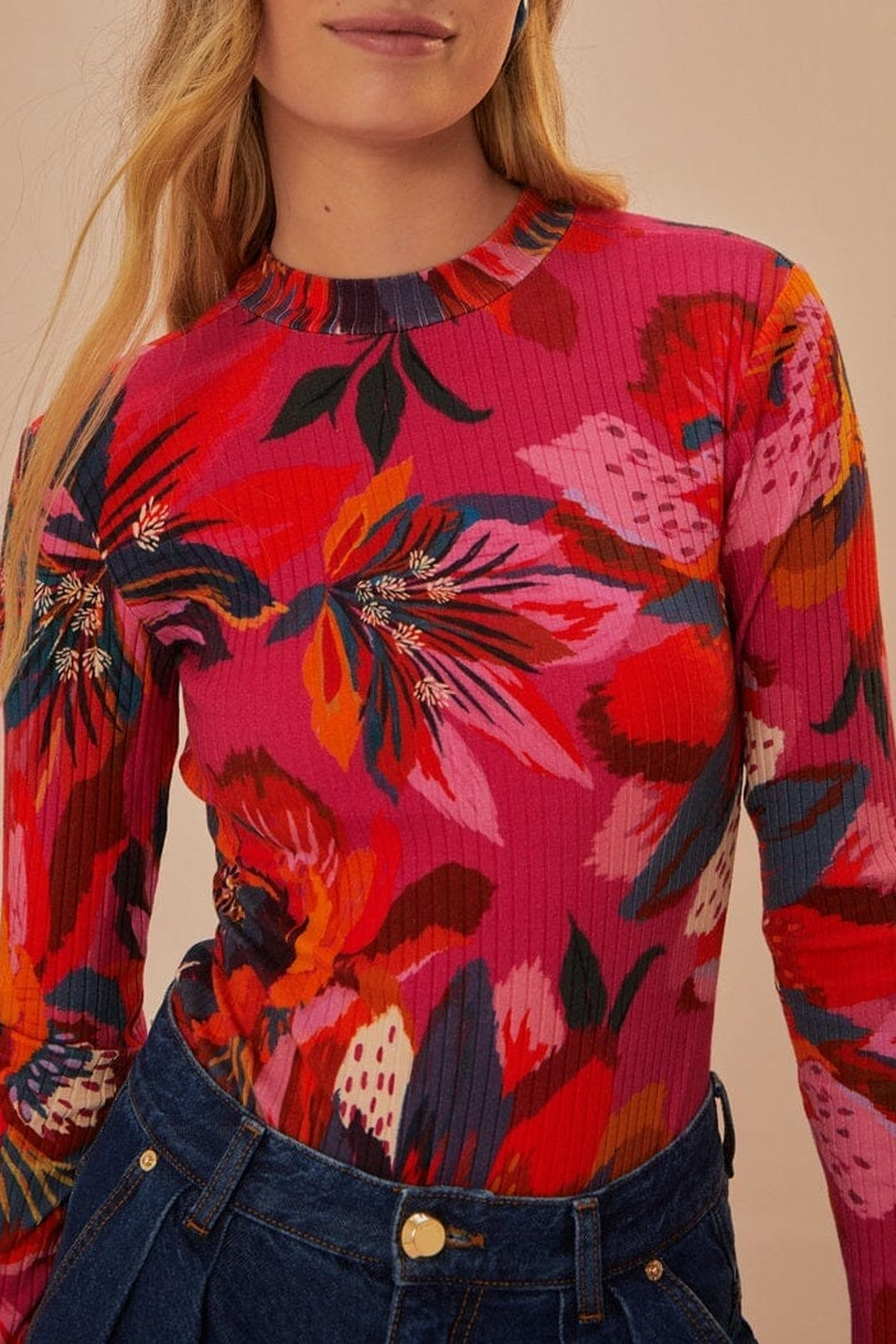 DJV_Colorful Flowers Cardigans & Pulls - Colorful Flowers