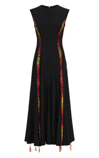 Black / Robe Kendal en laine - Black