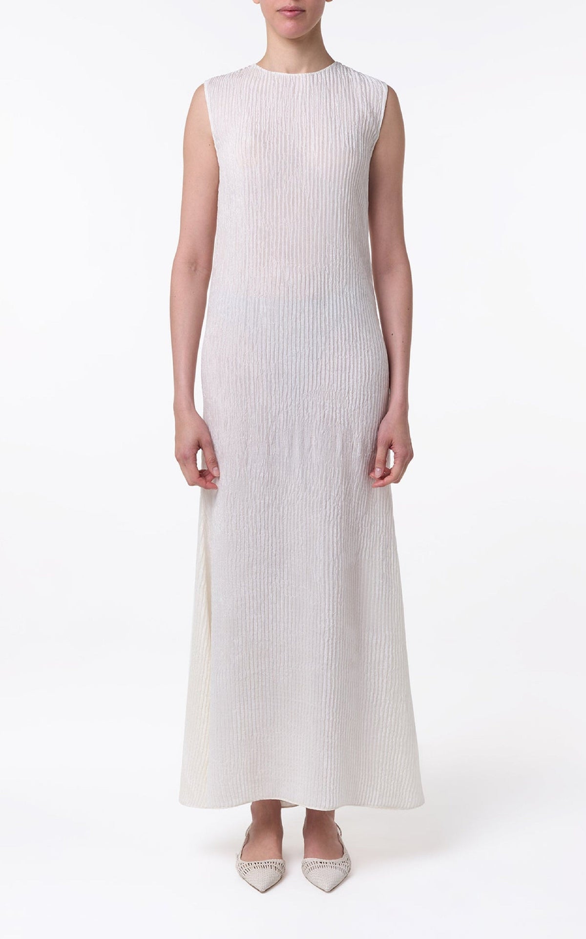 Ivory / Robe Carling en soie - Ivory