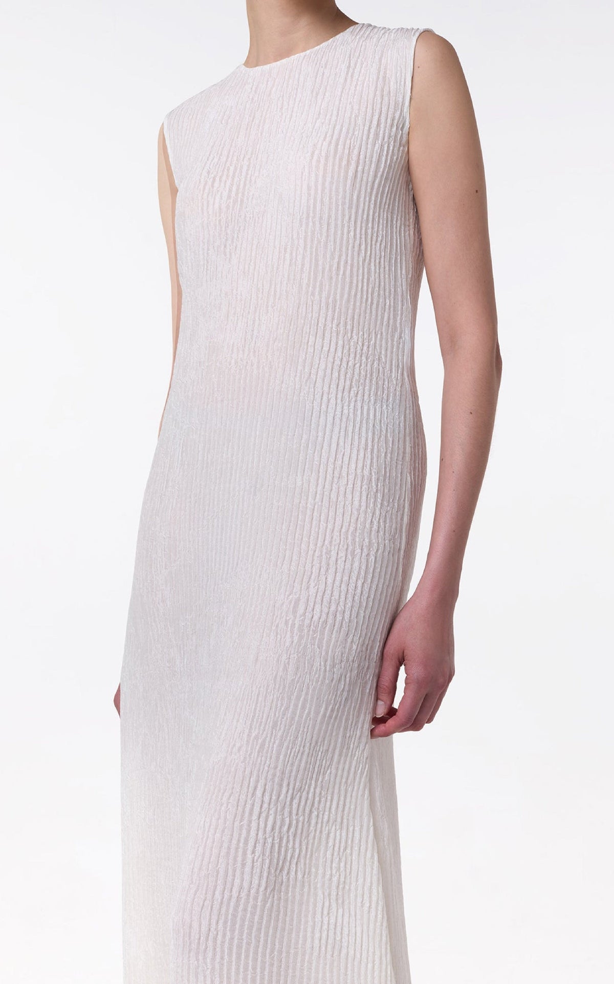 Ivory / Robe Carling en soie - Ivory