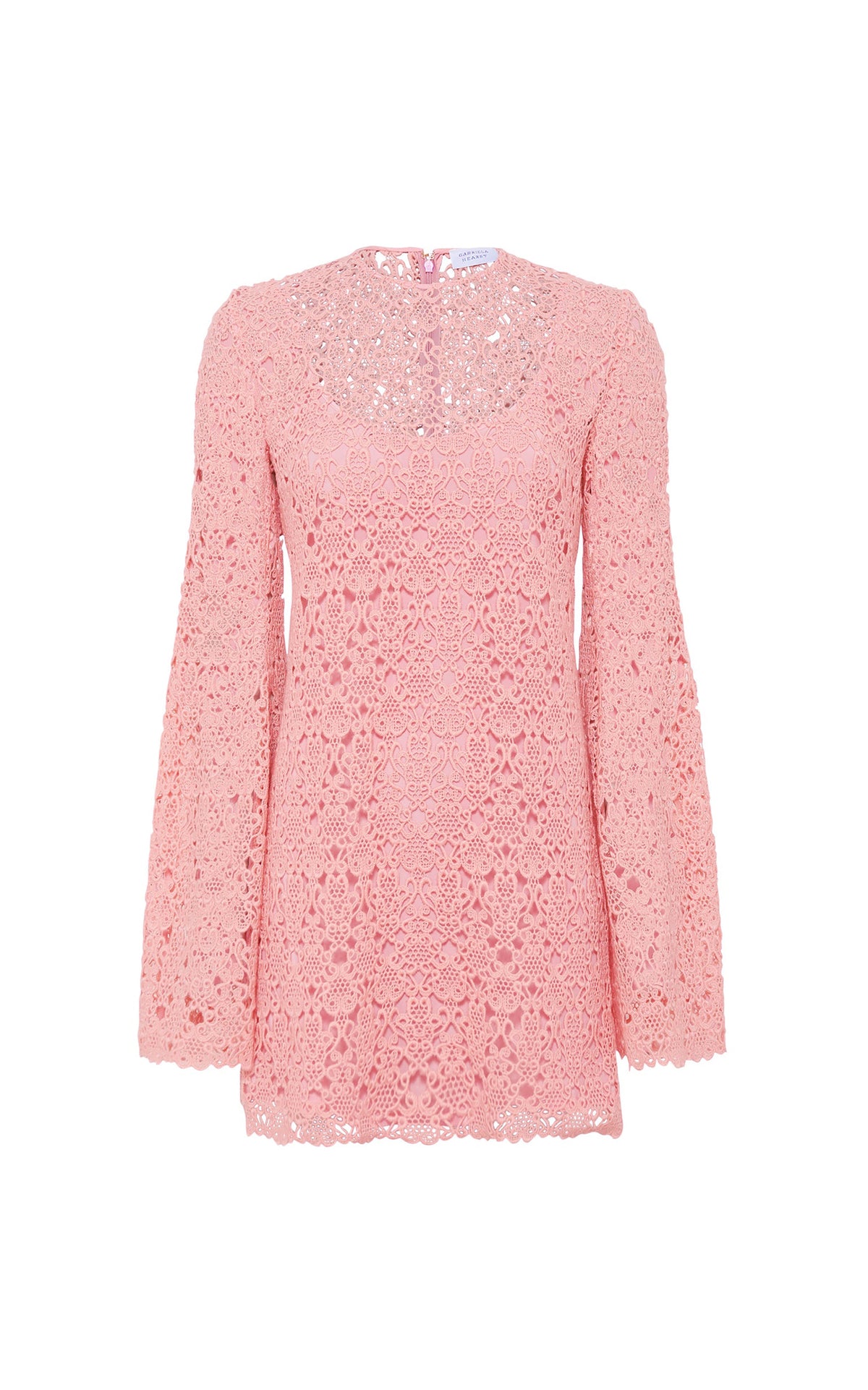 Archie Dress en rose cachemire dentelle