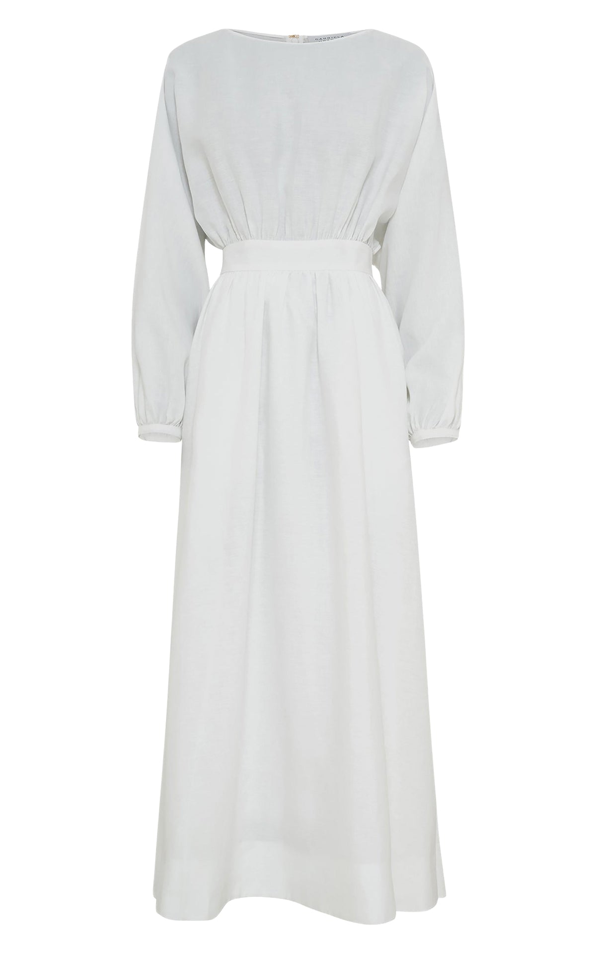 White / Robe Ahmose à taille froncée - White
