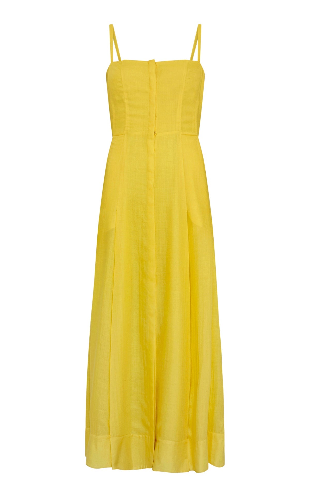 Cadmium Yellow / Robe Magritte en cachemire - Cadmium Yellow
