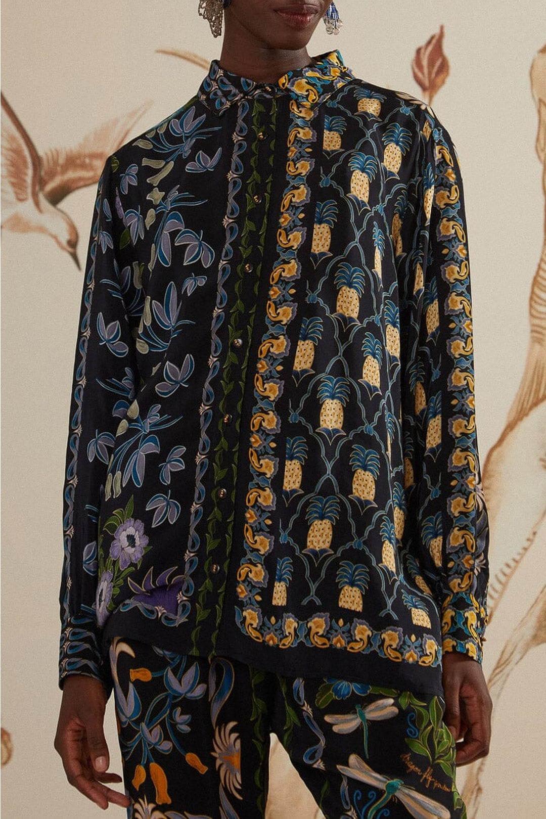 DJV_Garden Black Chemises & Blouses - Garden Black