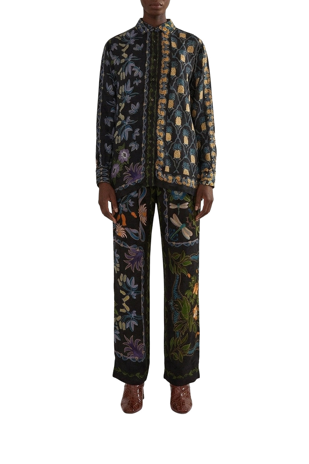 DJV_Garden Black Chemises & Blouses - Garden Black