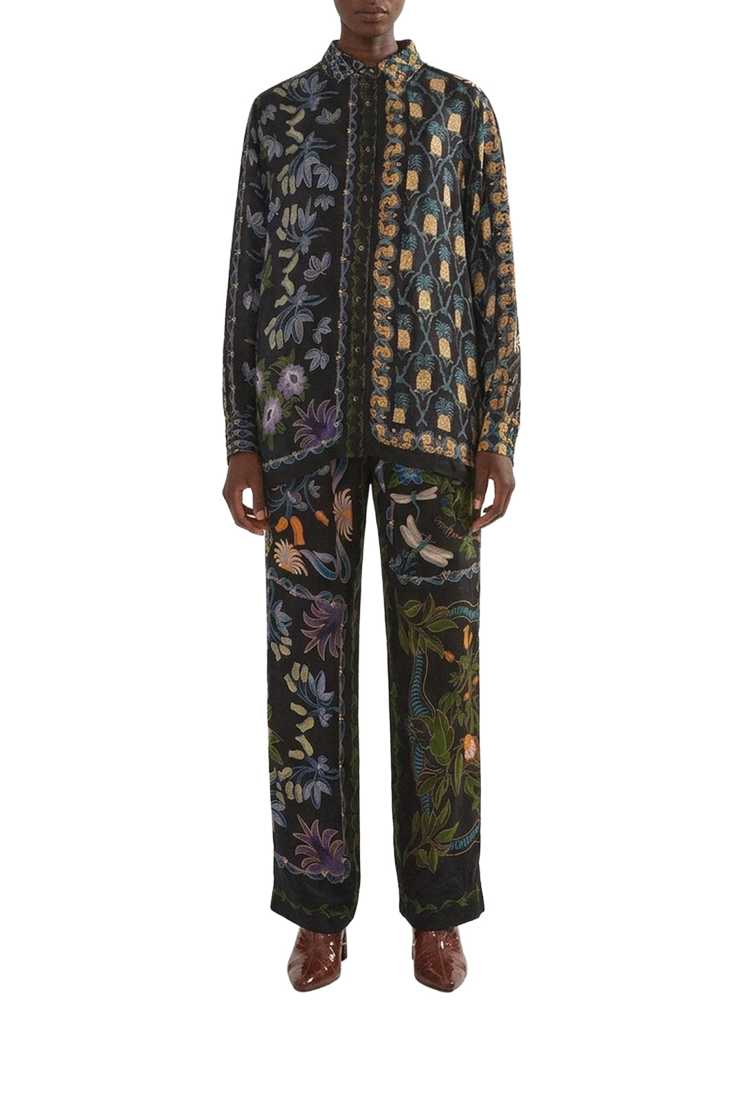 DJV_Garden Black Pantalons - Garden Black
