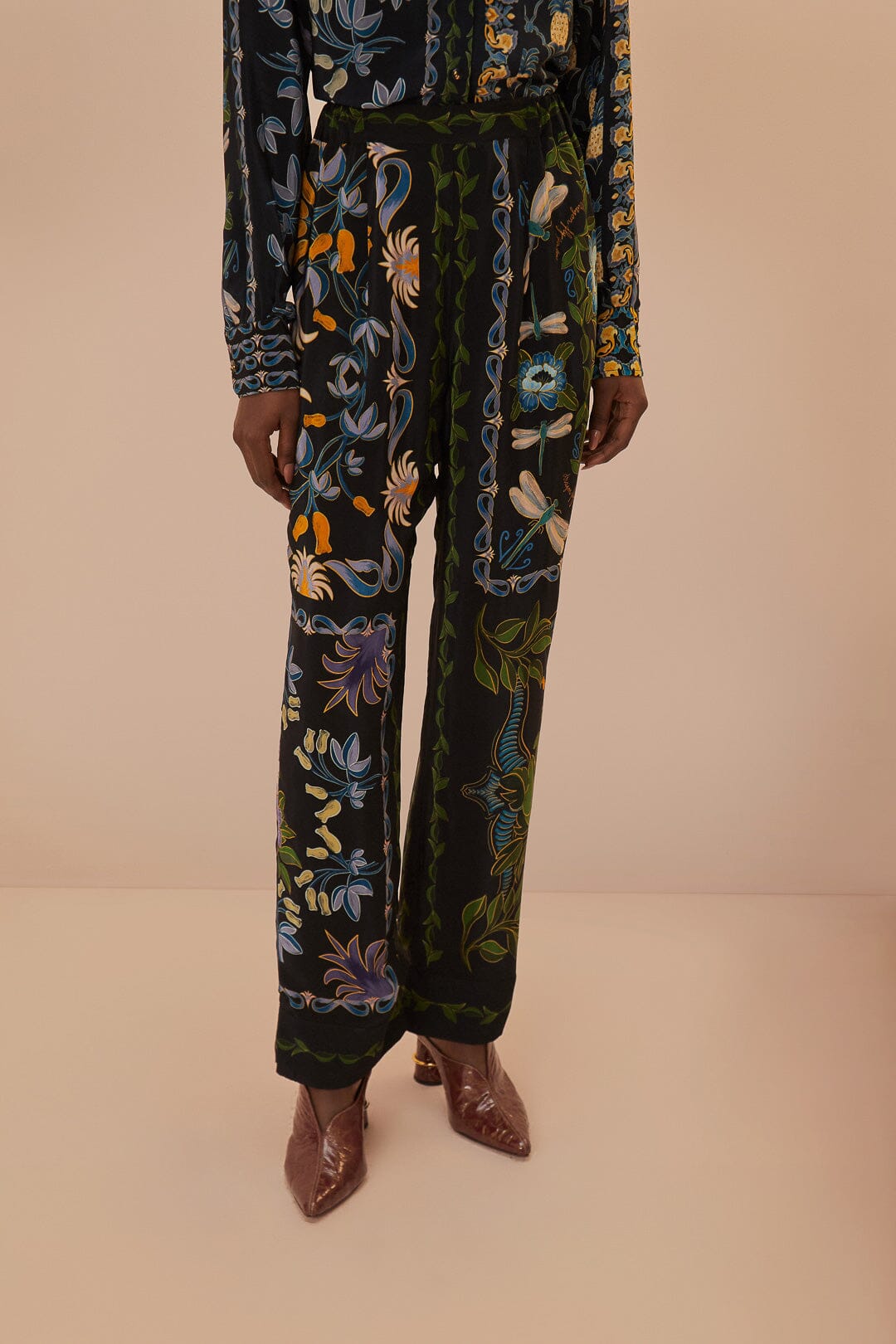 DJV_Garden Black Pantalons - Garden Black