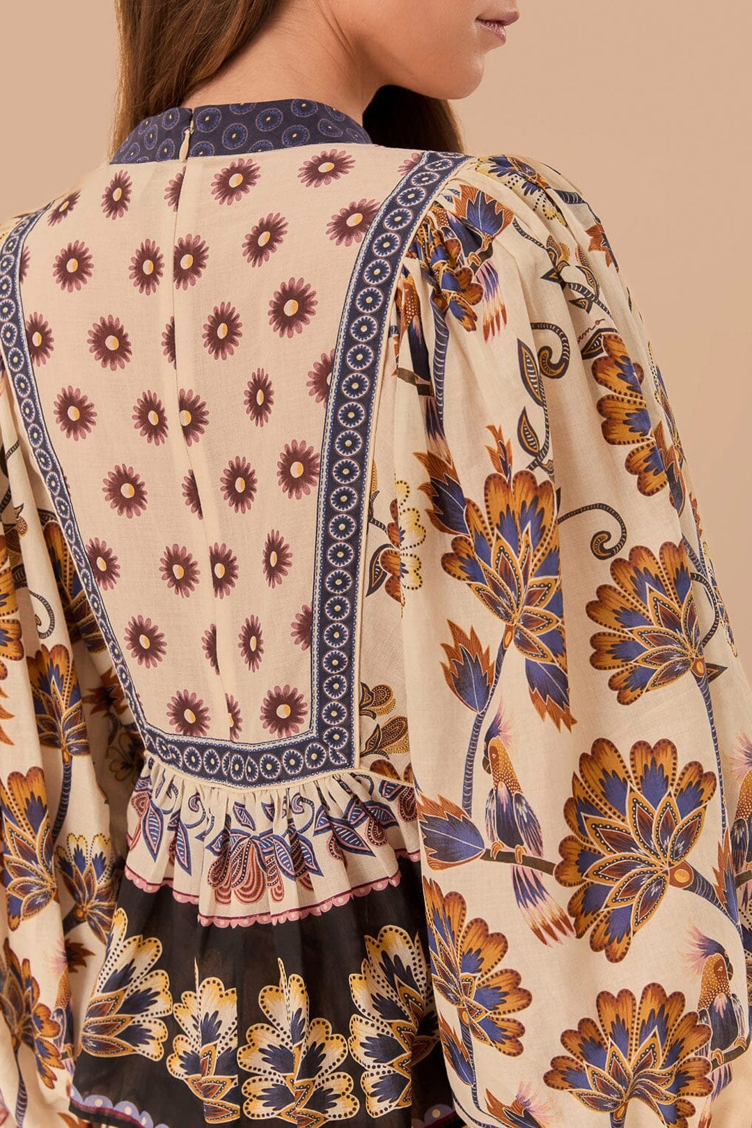 DJV_Floral Cream Chemises & Blouses - Floral Cream
