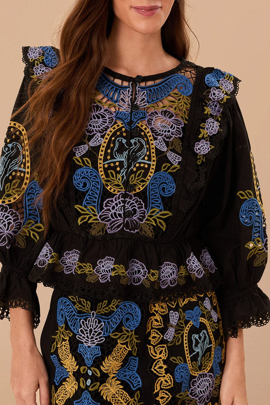 DJV_Black Chemises & Blouses - Black