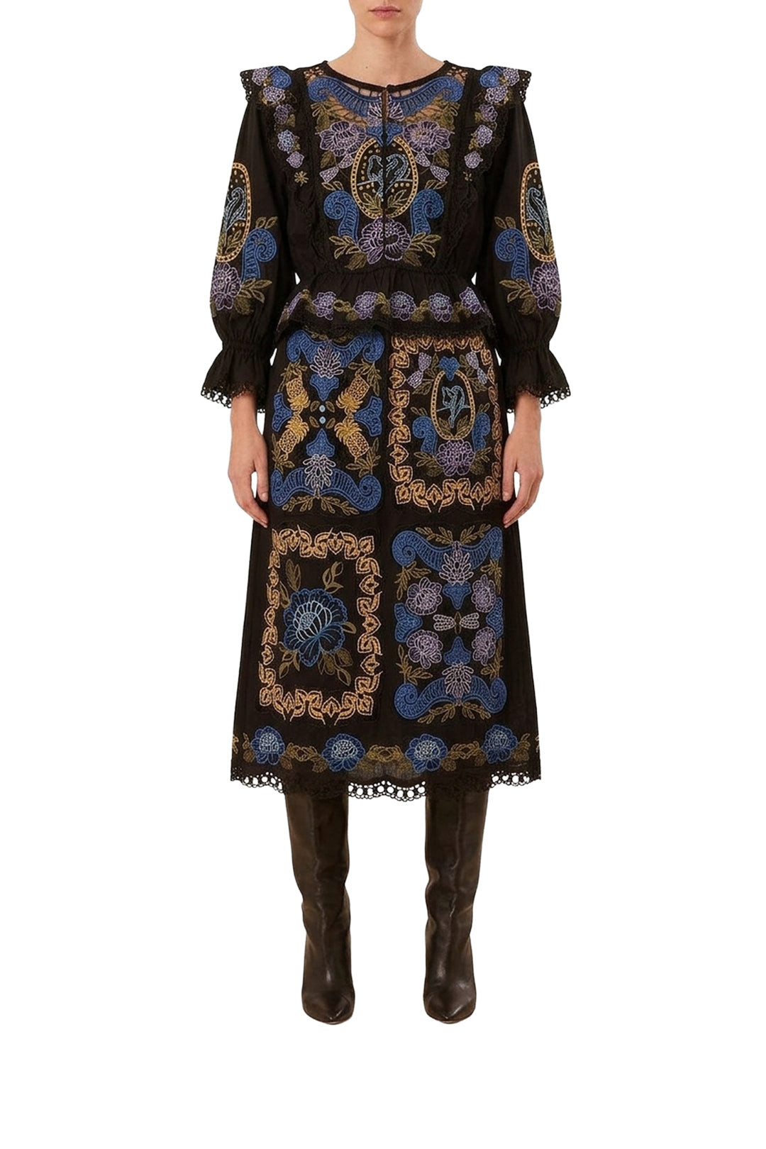 DJV_Black Chemises & Blouses - Black