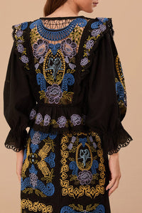 DJV_Black Chemises & Blouses - Black