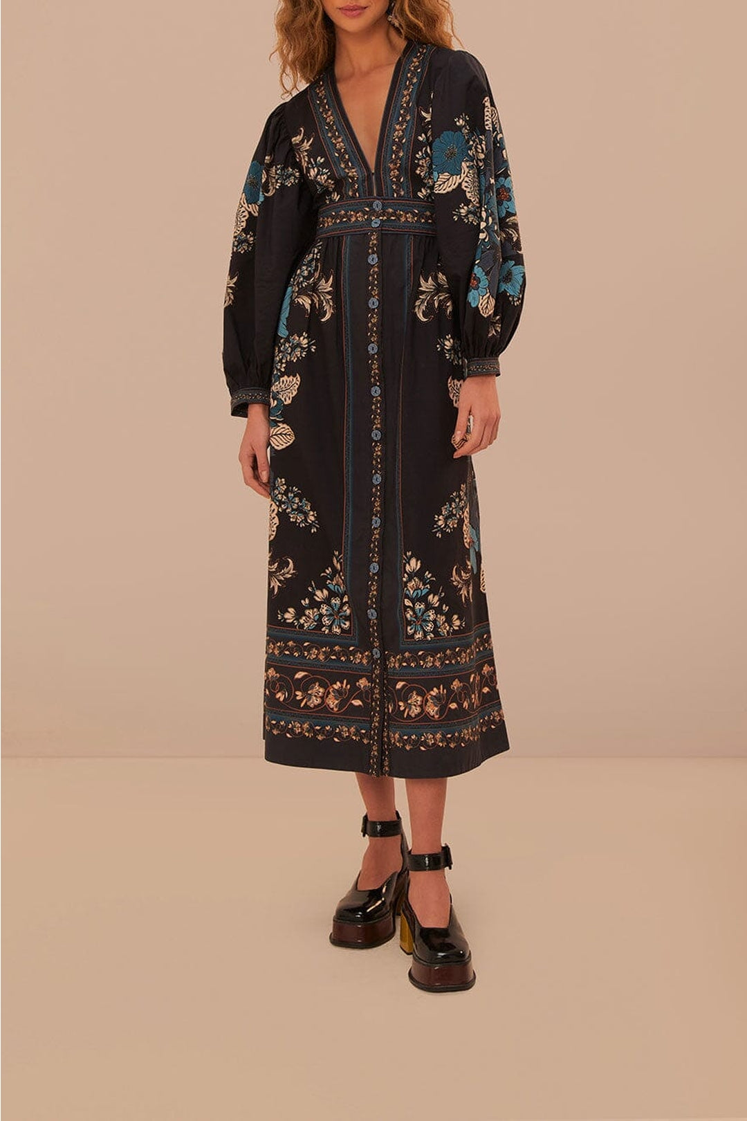 DJV_Blossom Black Robes longues - Blossom Black