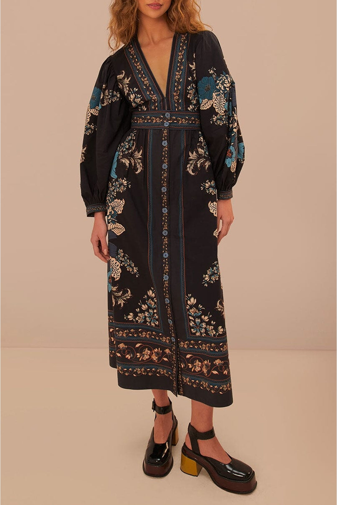 DJV_Blossom Black Robes longues - Blossom Black