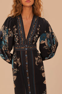 DJV_Blossom Black Robes longues - Blossom Black