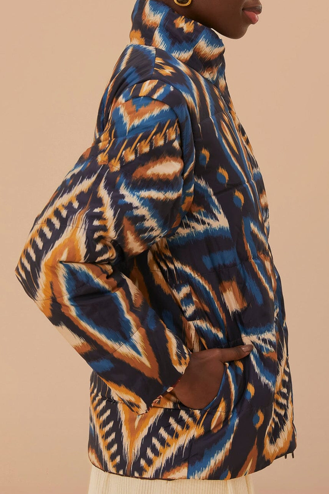 DJV_Toucans Scarf Cream Vestes & Manteaux - Toucans Scarf Cream