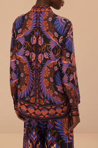 Chemise Heart Forest à motif - Multicolore