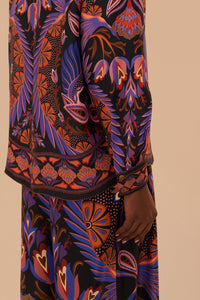 Chemise Heart Forest à motif - Multicolore